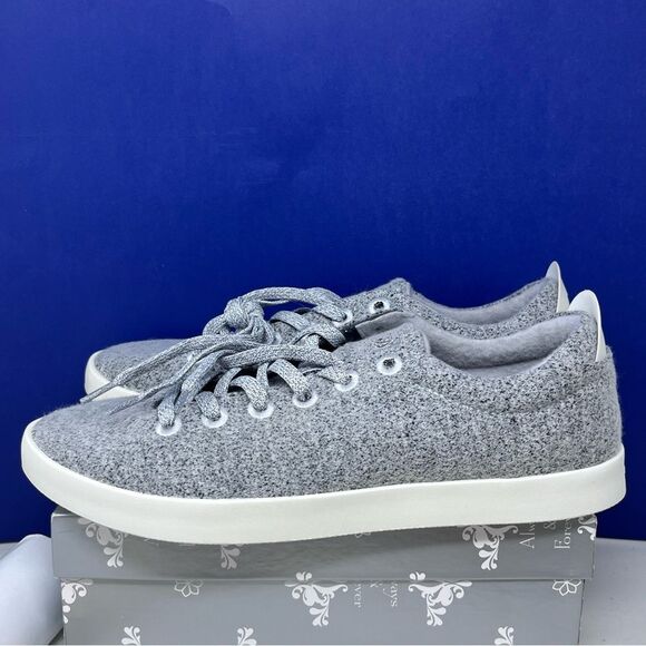 Allbirds Wool Pipers Dapple Gray White Soles NWOB Size 14 - Picture 1 of 10